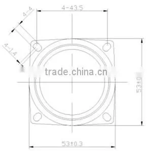 High class new design 8ohm 8w high spl speaker