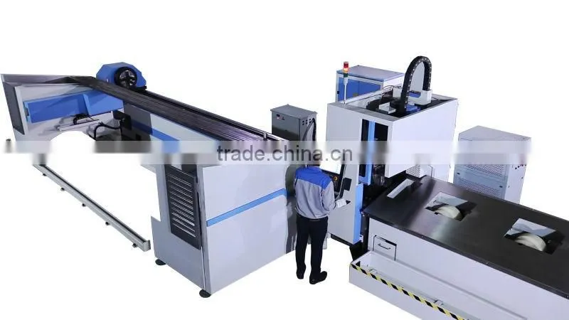 high precision steel pipe cnc fiber laser cutting machines