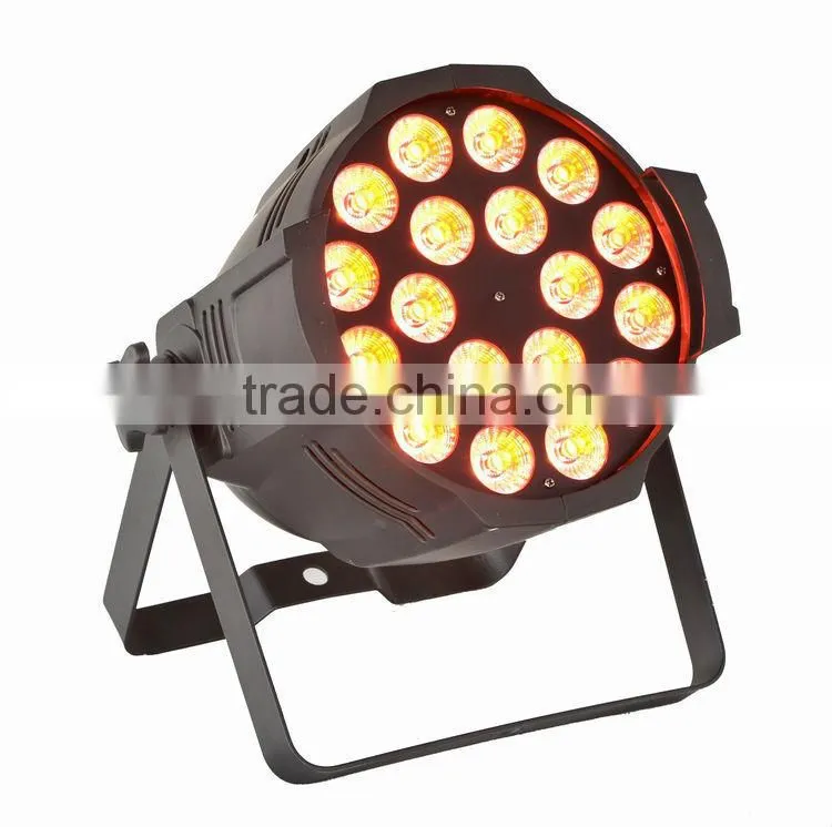 6 in 1 rgbwa uv par led light
