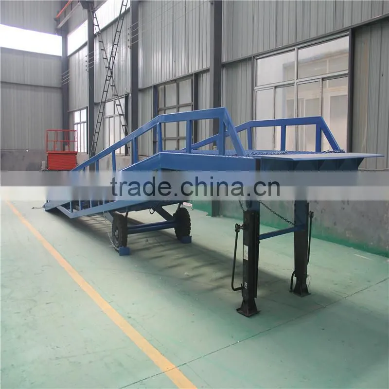 Factory direct sale & CE approved mobile loading yard ramp for sale