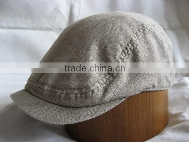 Unisex Casual Preppy Style Cotton Ivy Cap
