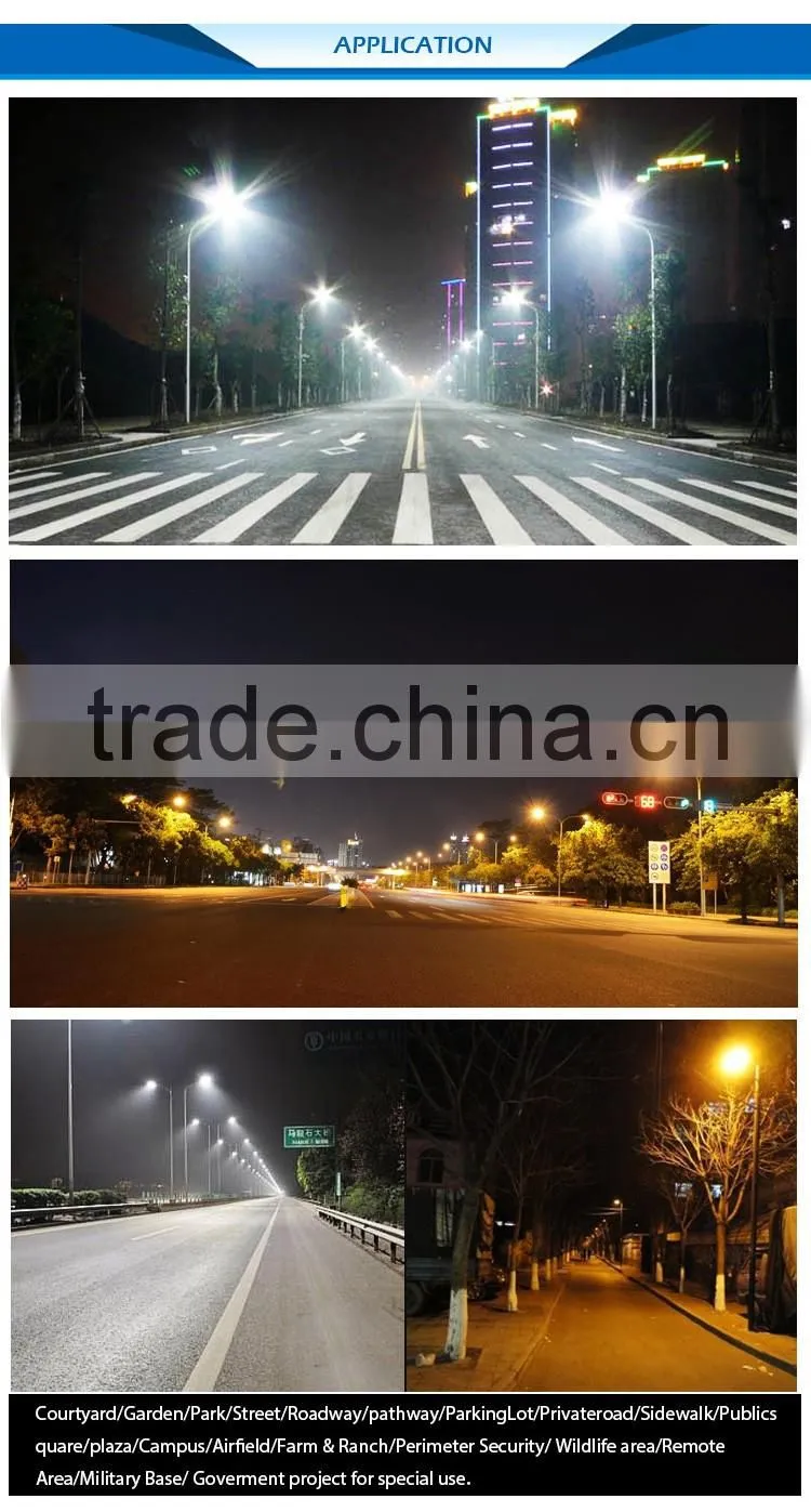 high lumens 30w 50w ip65 street led light with 5 years warranty in alibaba