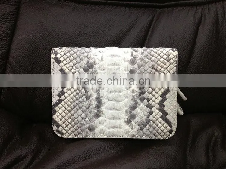 Genuine Python Snakeskin Purse and Wallet China Custom Business Card Wallet