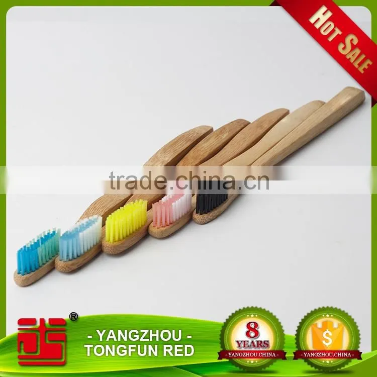 Private label eco 100% biodegradable design bamboo toothbrush
