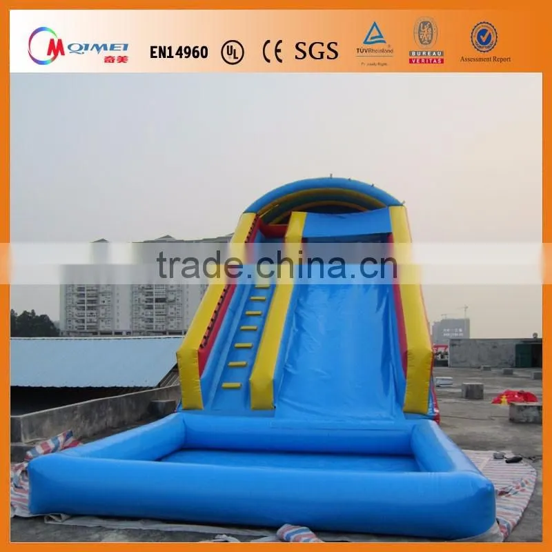 Sun beach inflatable slide for sale,tropical rainforest inflatable slide