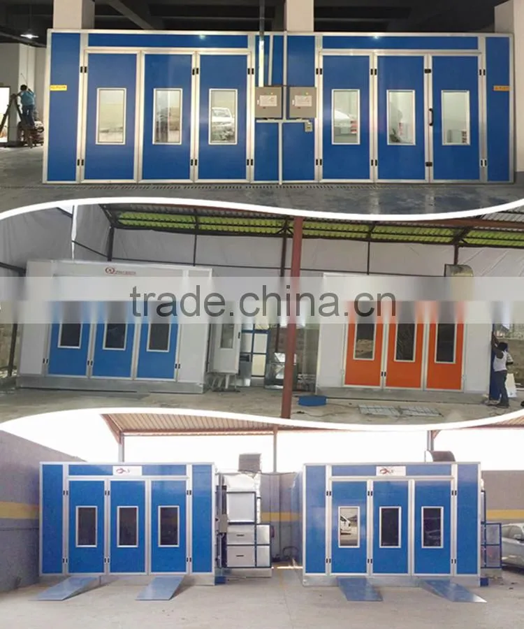 CE Approved Environmental Protection Infrared Lamps Heating Cabinet Spray Booth