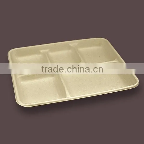 2015 High quality D649 lovely colorful supplies tray food container with Apple Plates set