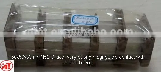 10000 gauss magnet/neodymium magnet n52/industrial magnet