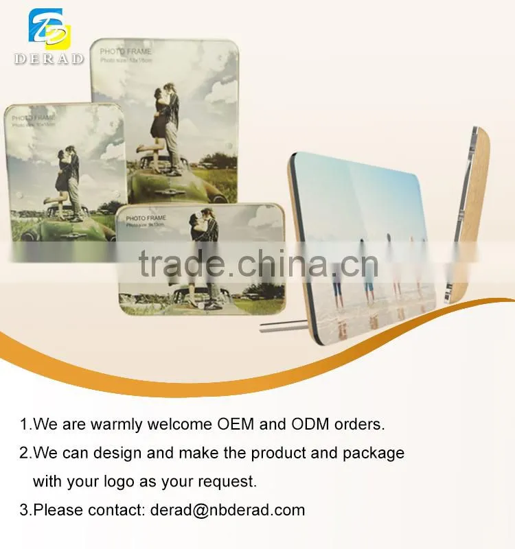 9x6 Brief Wood Frame Photo Multiple Photos
