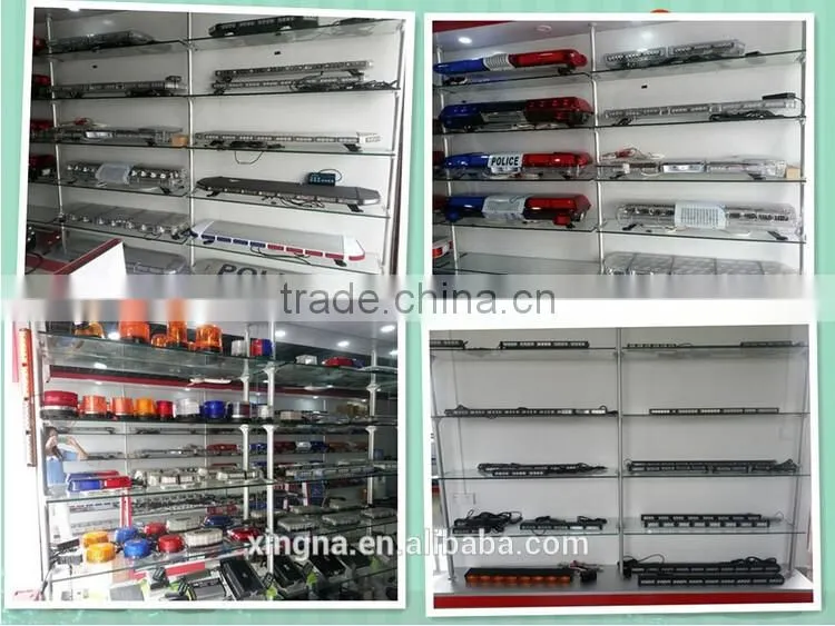 Led police emergency warning roof light bar