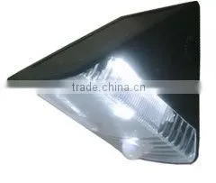 solar LED infrared sensor light /plastic solar led infrared lights for crafts/100 detection angle solar sensor