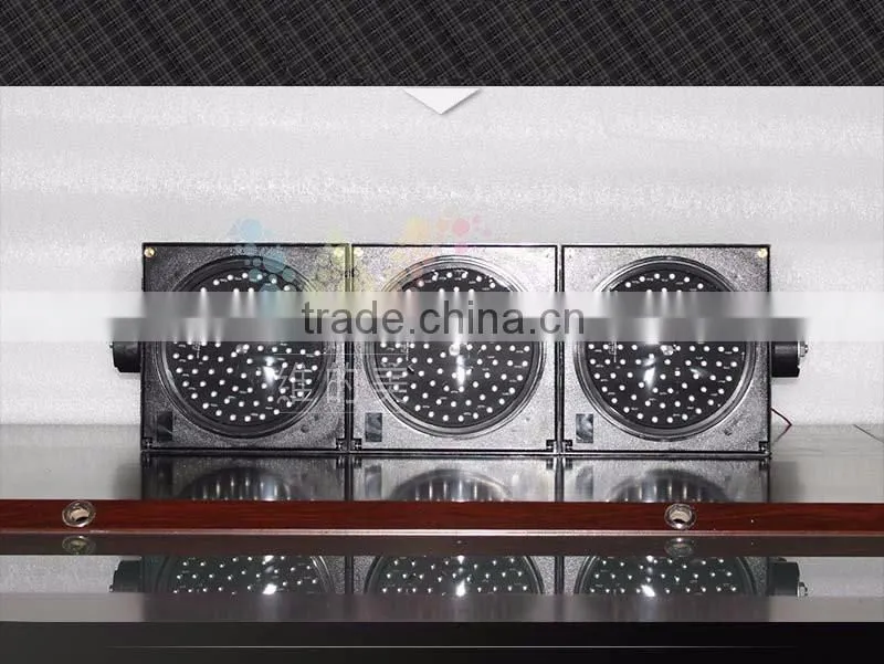 High quality 3 units 200mm crossing road traffic signal light