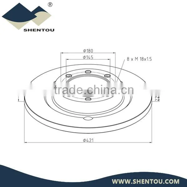Mercedes Benz Brake Disc 440 421 01 12
