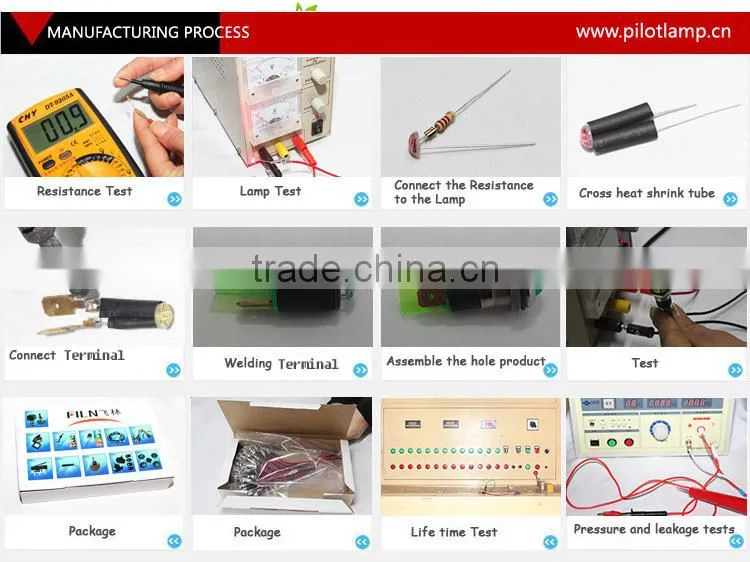 Q10 wire led modern lamps online Water heater 14mm 12v indicator light signal lamp