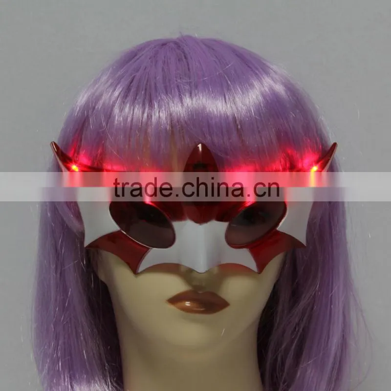Nightclub bar Carnival Halloween Christmas party supplies, Light glasses LED glasses 6 lights batman glasses