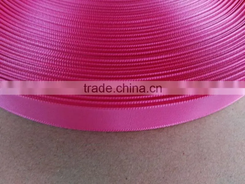 Good quality & cheap ribbon for clothing labels, 100% polyester plain woven satin ribbon