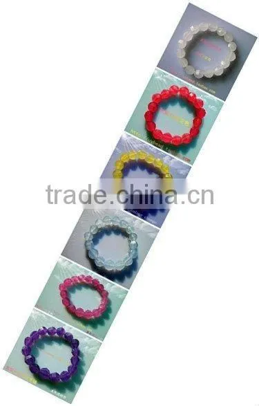 2012 Fashion bead Bracelet/color change bracelet