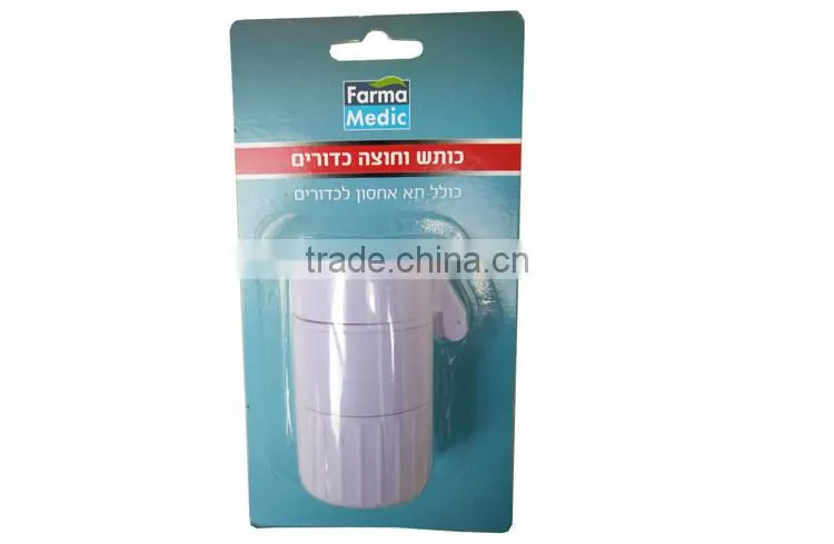 Unique Creatived medicine storage plastic pill crusher