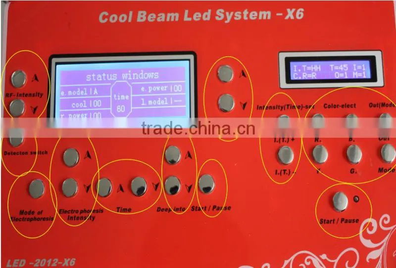 High effiect photodynamic light therapy pdt skin care equipment