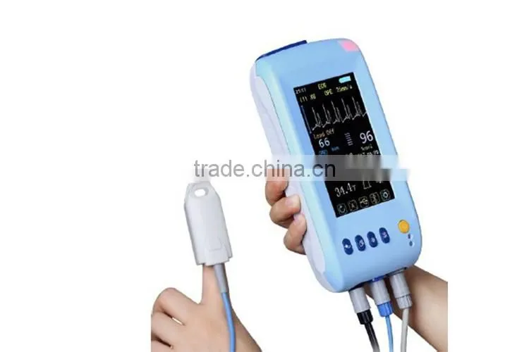 5.1 inch Standard parameters real time analysis economic multipara patient monitor manufacturer price