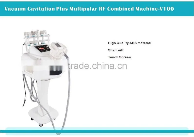 Portable vacuum cavitation RF system fat removal wrinkle removal body shaping beauty machine-V100 promotion price on sale!!!