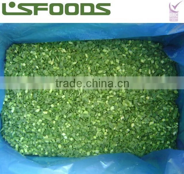 China IQF Frozen Leek Chinese chive garlic chives for sale