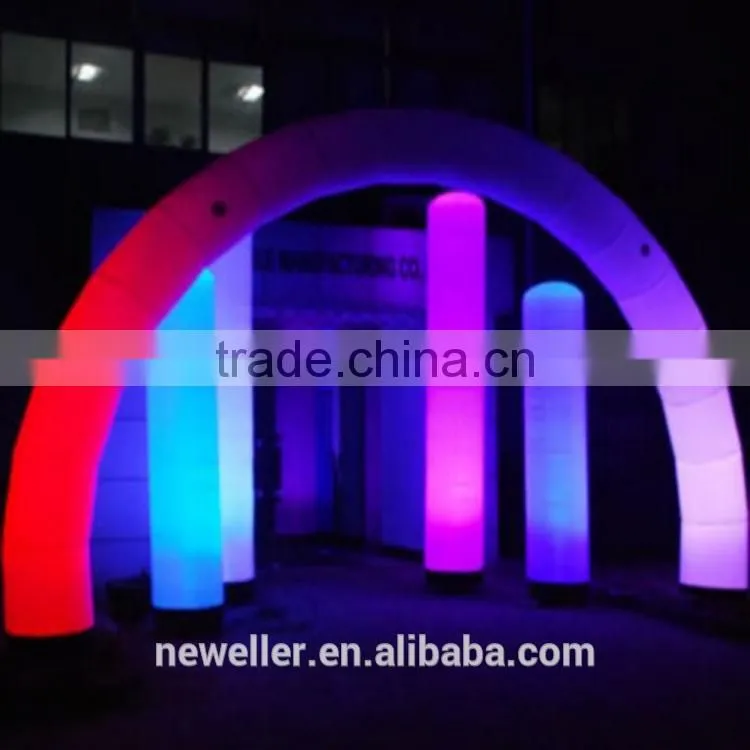 China Manufacture top sell lighting inflatable pillar With Good Price