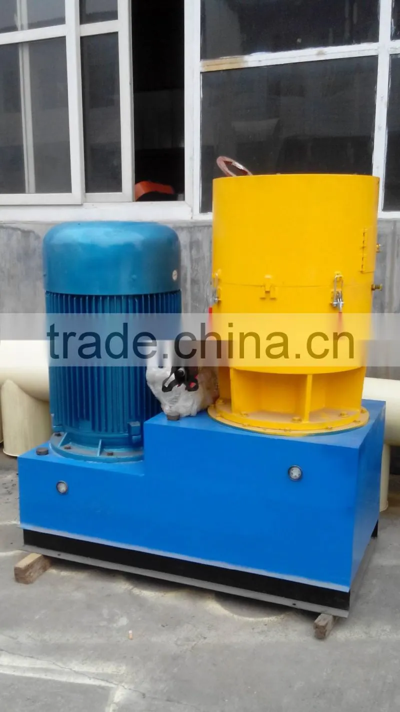 HSKL-E550 series flat die type with a rotating roller production line
