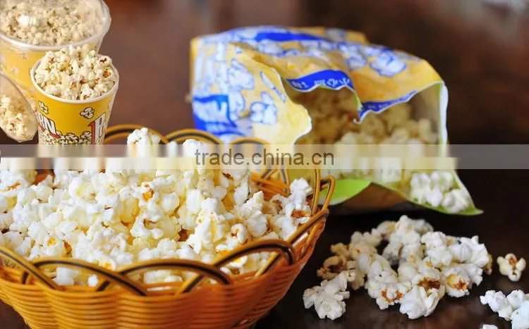 Hot air commercial electric popcorn machine with cart