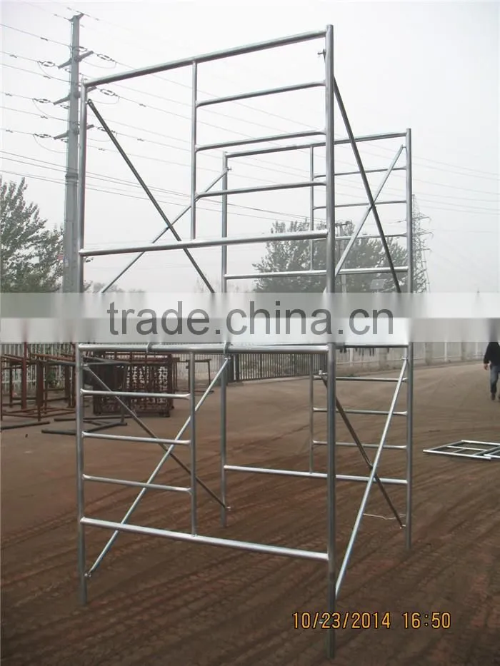 Steel Temporary Structure Work Frame Scaffolding