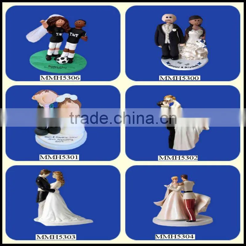 Handmade Humorous Princess Resin Cake Topper Wholesale