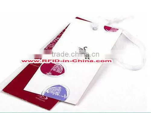 High Performance RFID Printing Barcode Hang Tags for Costume Tracking in Retail Stores