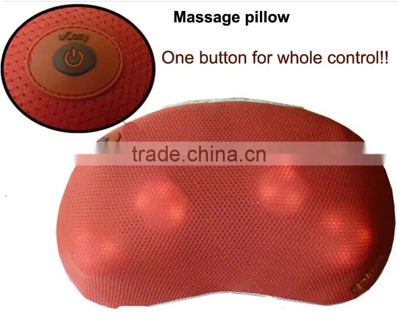 2017 Neck waist leg and shoulder massage pillow Blood Circulation factory price