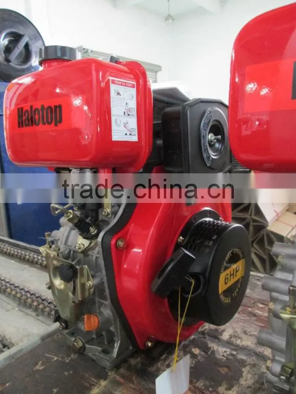 6HP 178F single cylinder air cooled diesel engine