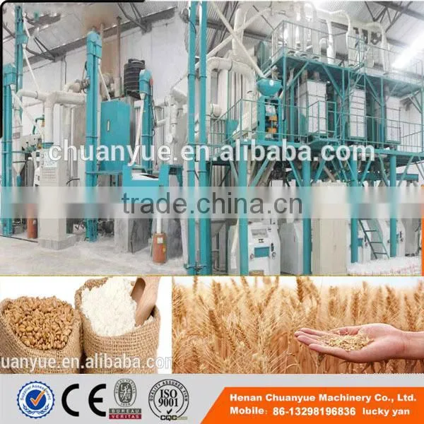 30tpd., 50tpd, 100tpd durum and soft wheat mill for fine wheat flour