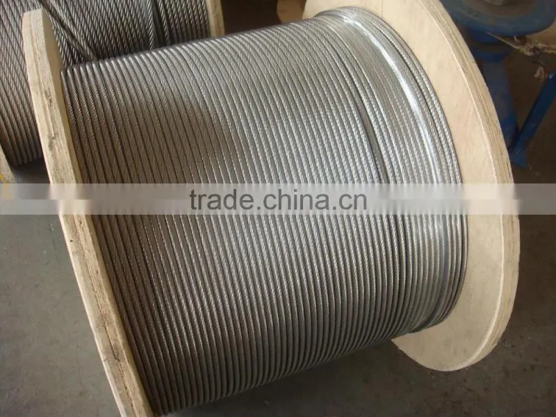 alibaba express SUS 304/316 stainless steel wire rope price hoist