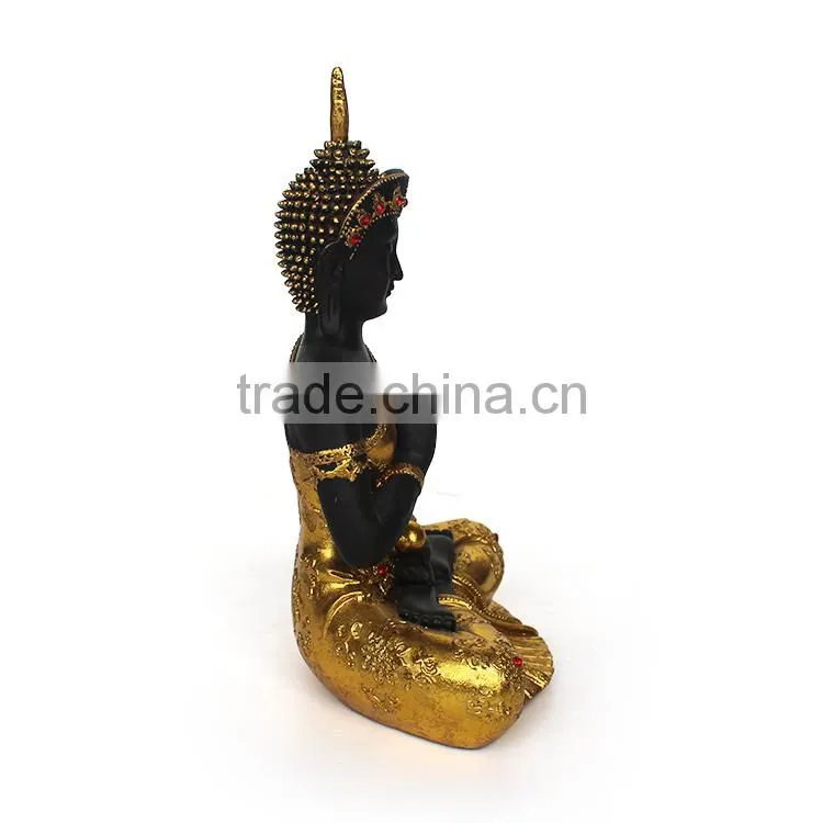 2015 buddhism resin sitting buddha statue