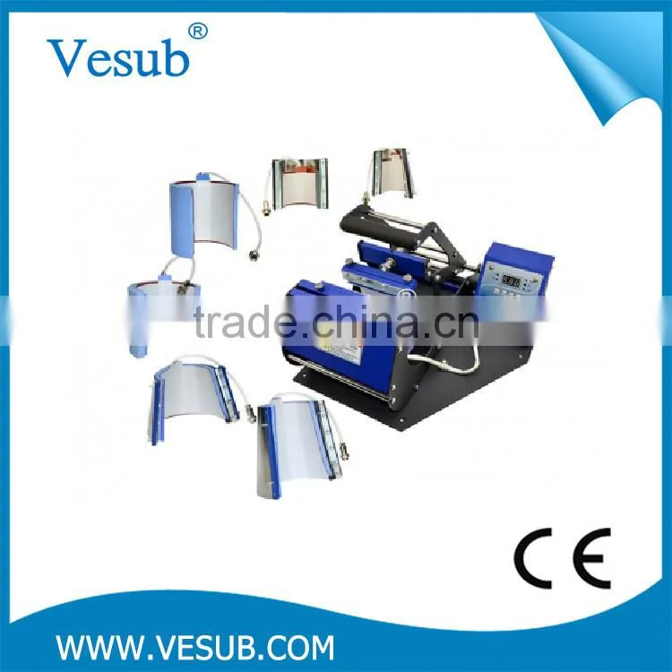 China Professional Manufacturer Heat Press Transfer Steel Rubber Mug Printing Machine