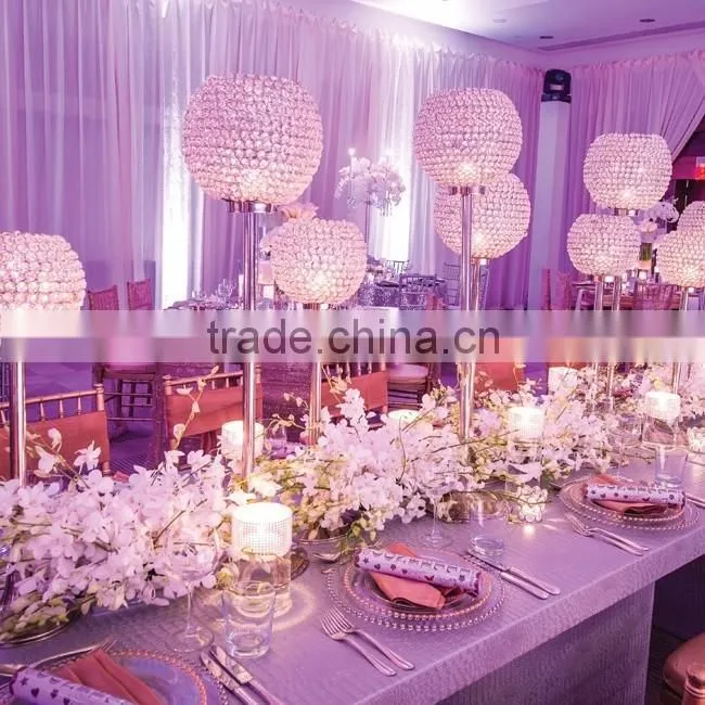 crystal centerpiece/ globe centerpiece/ ball centerpiece