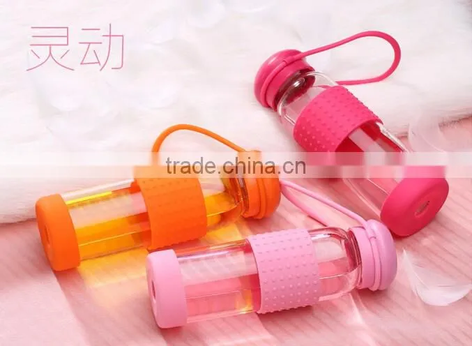 Borosilicate Glass Water Bottle