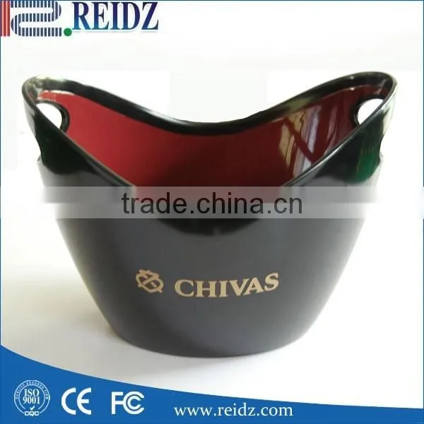 Supply good quality acrylic plastic beer vodka champagne ice bucket coolers