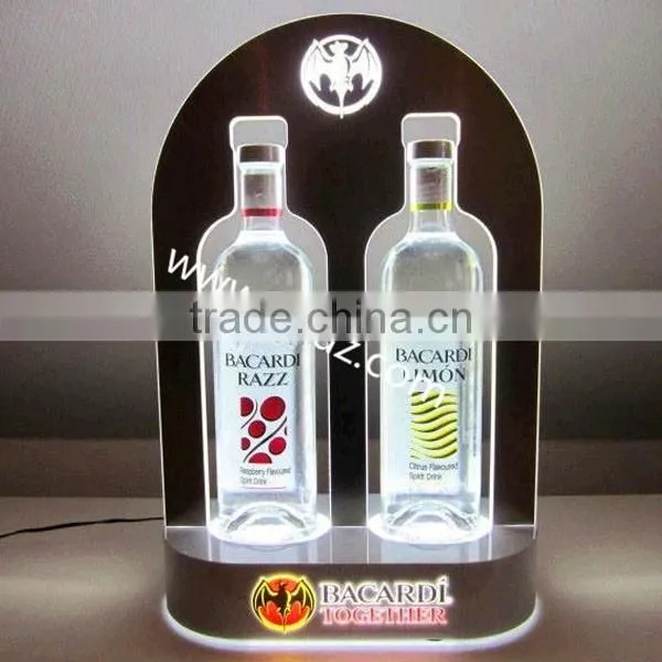 Vodka Beverage 1 bottle back bar display