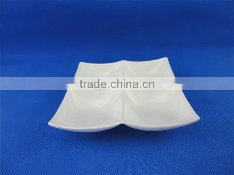 ceramic four compartment dish
