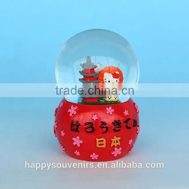 Lovely Hello Kitty Snow Globe