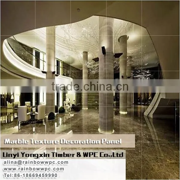 Marble texrure panel for decoration