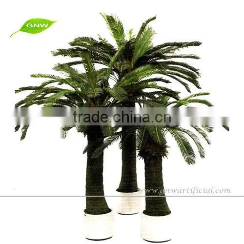 APM032 GNW 13ft artificial indoor plants plastic coconut palm tree for sale15ft High for Park Decoration Outdoor use
