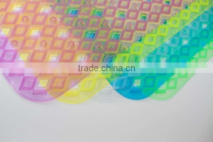 Non toxic cheapest clear eco pvc fish bath mat