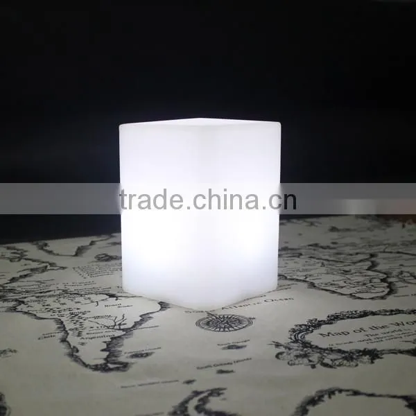 decorative table center led wireless lamp with remotes