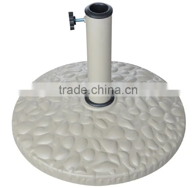 22Lbs White Color Garden Resin Sun Umbrell Base CP032-10