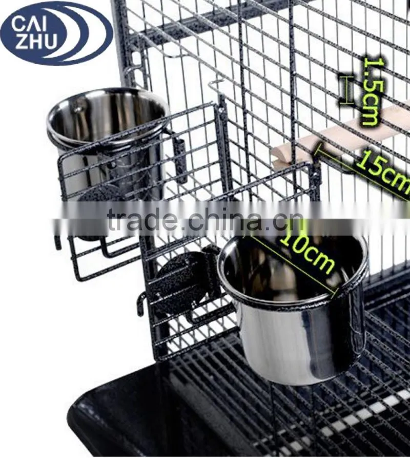 Parrot Pet Aviary Bird Cage 170cm Black Shopiverse Deal